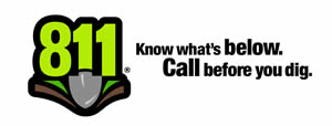 Call 811 Before You Dig